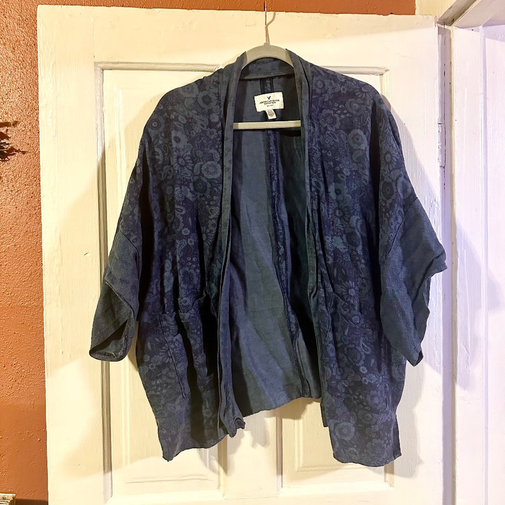 American Eagle Kimono Shawl